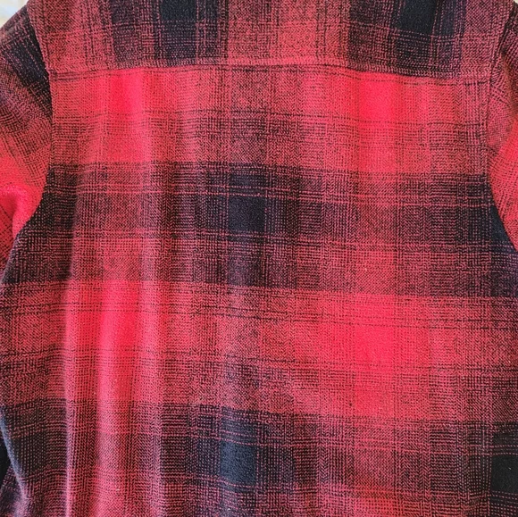 Vintage 80’s red & black chore style coat - Picture 5 of 5